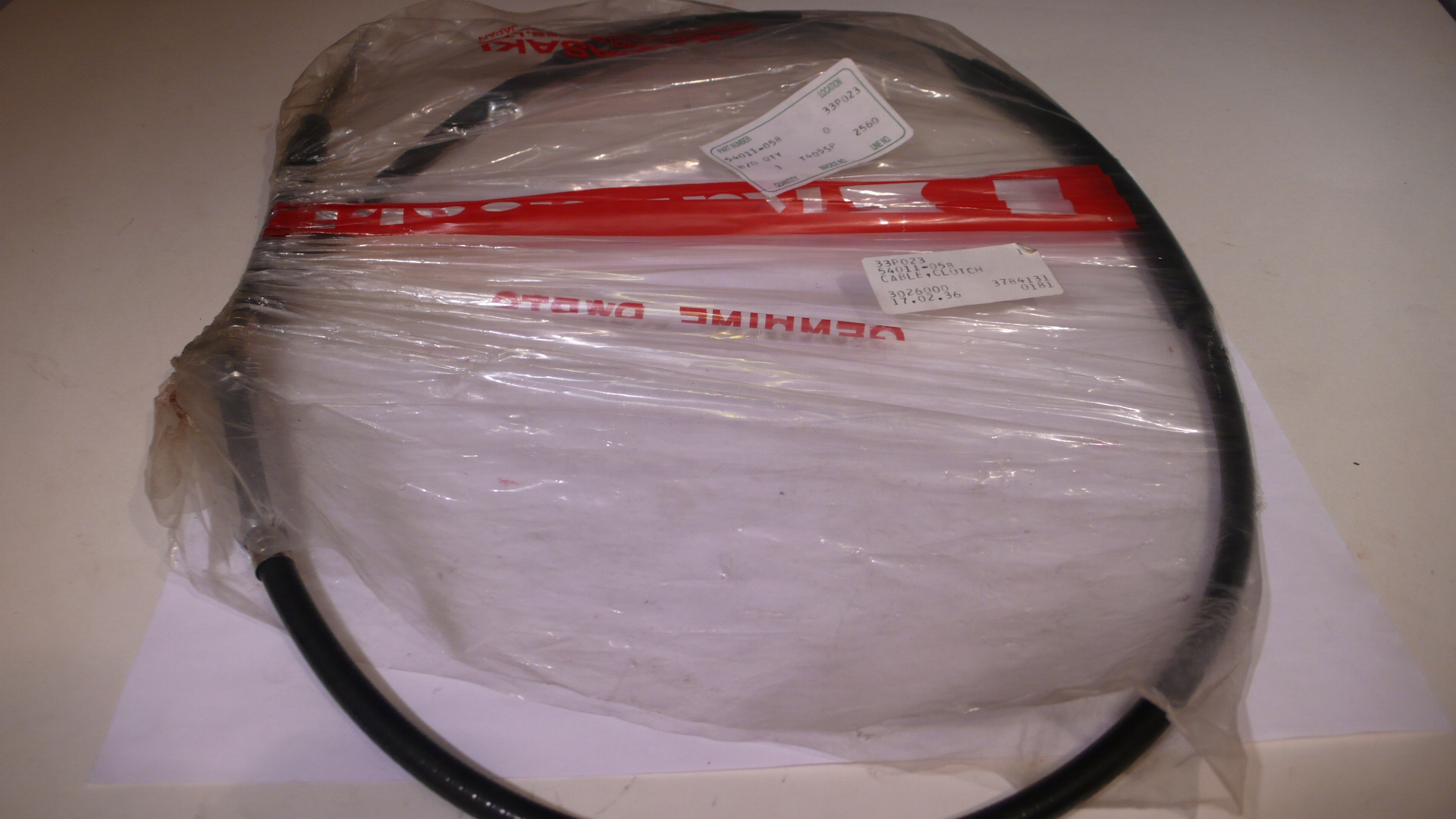 CLUTCH CABLE (image for) CLUTCH CABLE